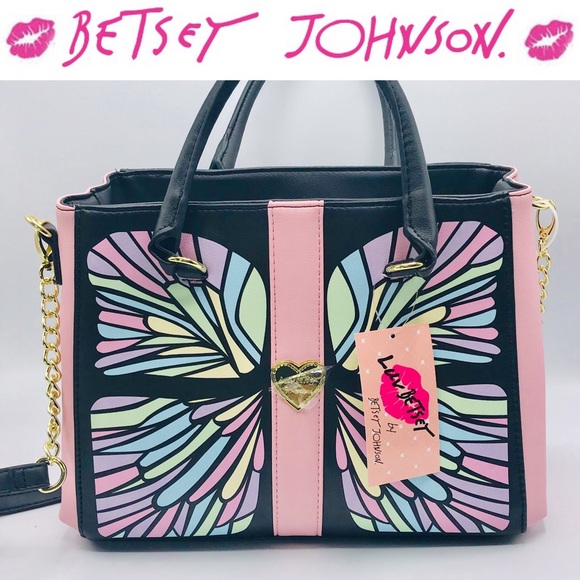 betsey johnson butterfly bolsa